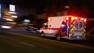 ambulance concept of Wilcox County single-vehicle crash